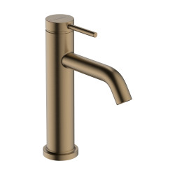 Hansgrohe Tecturis S Jednouchwytowa bateria umywalkowa 110 EcoSmart+ z kompletem odpływowym z cięgłem, Brąz Szczotkowany