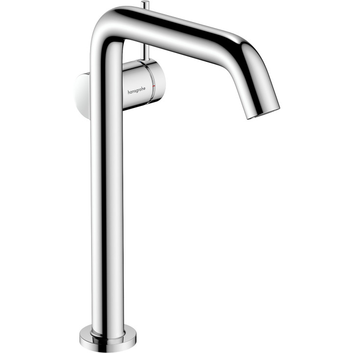 HG Tecturis S Jednouchwytowa bateria umywalkowa 240 Fine CoolStart Ecosmart+ do umywalek nablatowych z kompletem odpływowym Push