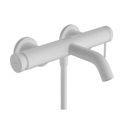 Hansgrohe Tecturis S Jednouchwytowa bateria wannowa, natynkowa, Biały Matowy