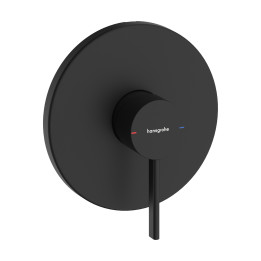 HG Zesis S Jednouchwytowa bateria prysznicowa, podtynkowa do iBox universal, Czarny Matowy
