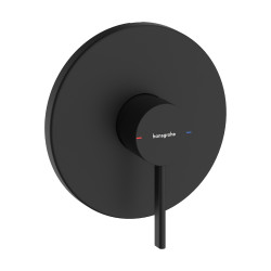 Hansgrohe Zesis S Jednouchwytowa bateria prysznicowa, podtynkowa do iBox universal, Czarny Matowy