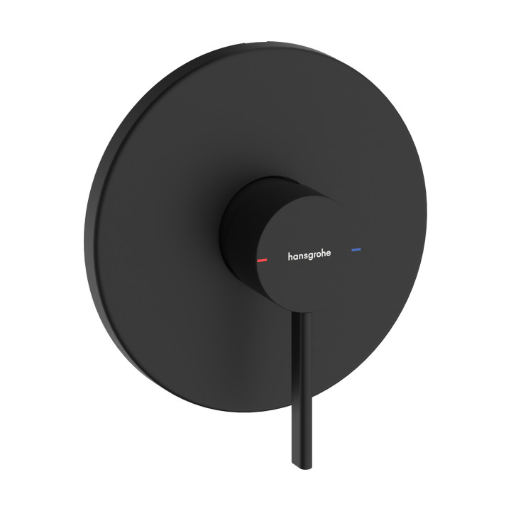 HG Zesis S Jednouchwytowa bateria prysznicowa, podtynkowa do iBox universal, Czarny Matowy