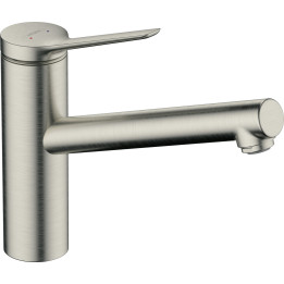 HG Zesis M33 Jednouchwytowa bateria kuchenna 150, 1jet, Stal Szlachetna Finish