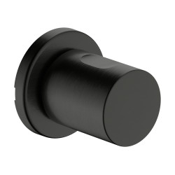 Hansgrohe Zesis S Zawór odcinający, podtynkowy, Czarny Chrom Szczotkowany