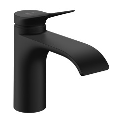 Hansgrohe Vivenis Jednouchwytowa bateria umywalkowa 80 CoolStart bez kompletu odpływowego, Czarny Matowy