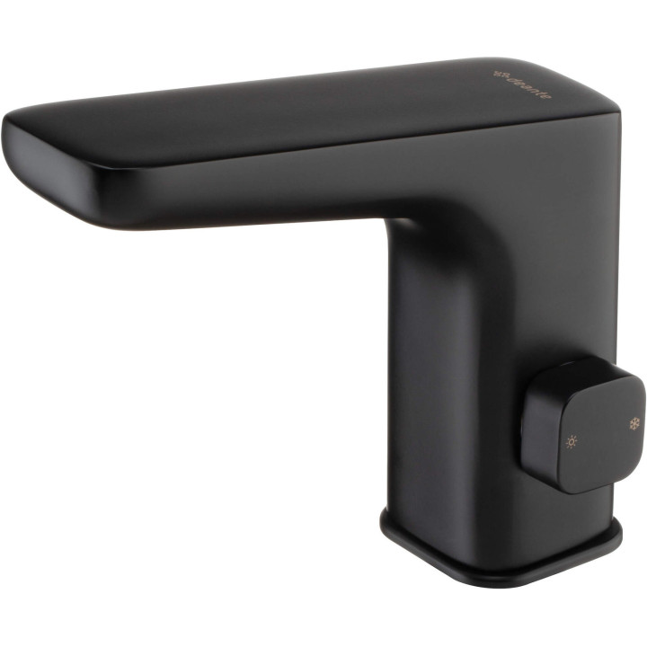 BATERIA UMYWALKOWA BEZDOTYKOWA Z REGULACJĄ TEMPERATURY - 230/6V STAŁA NERO HIACYNT BQH N29V