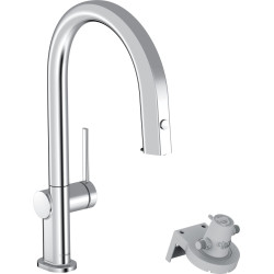 Hansgrohe Aqittura M91 FilterSystem 210 1jet z wyciąganą wylewką, sBox, Chrom