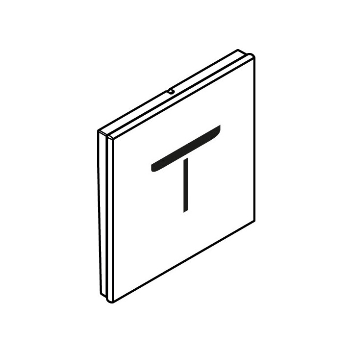 HG Symbol strumień Mono do RainSelect, Złoty Optyczny Polerowany