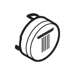 Axor Symbol strumień Rain mały, Czarny