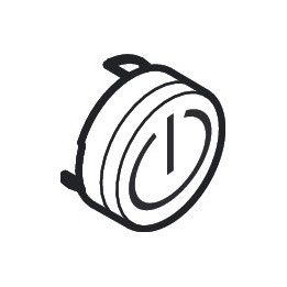 HG Symbol włącz/wyłącz, Chrom Satynowy
