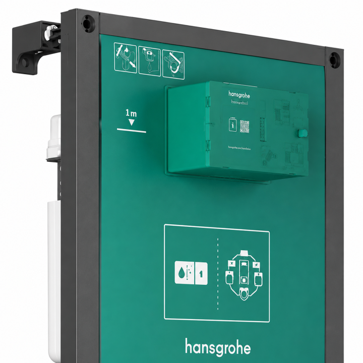 HG iFrame universal Stelaż podtynkowy 1120 do wiszącej miski WC z mocowaniami