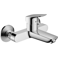 Hansgrohe Logis Jednouchwytowa bateria umywalkowa, ścienna, natynkowa, Chrom