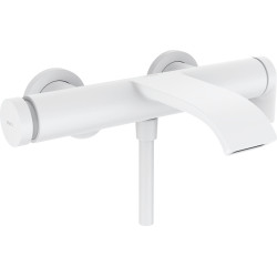 Hansgrohe Vivenis Jednouchwytowa bateria wannowa, natynkowa, Biały Matowy