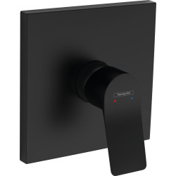 HG Vivenis Jednouchwytowa bateria prysznicowa, podtynkowa do iBox universal, Czarny Matowy