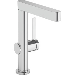 Hansgrohe Finoris Jednouchwytowa bateria umywalkowa 230 z obrotową wylewką i kompletem odpływowym Push-Open, Chrom