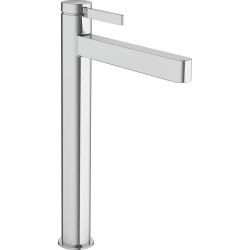 Hansgrohe Finoris Jednouchwytowa bateria umywalkowa 260 do umywalek nablatowych z kompletem odpływowym Push-Open, Chrom