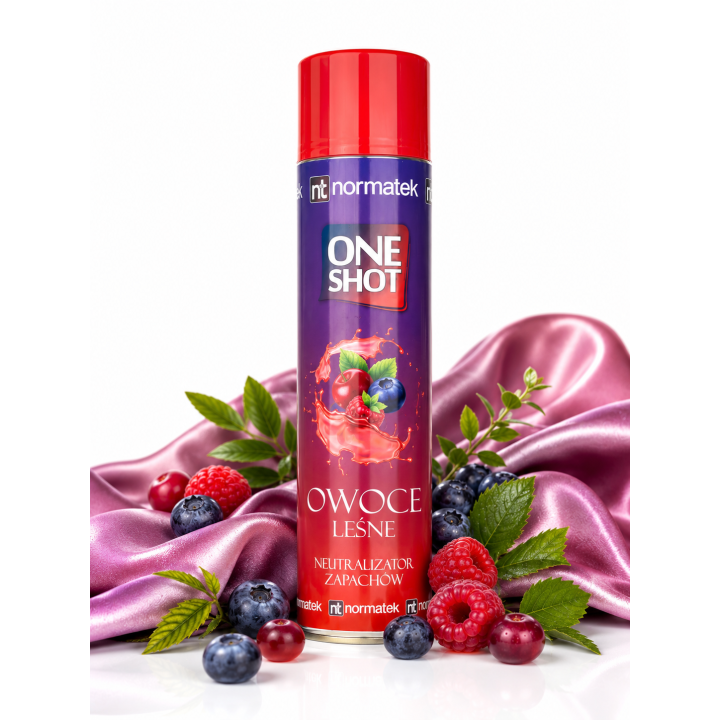 NORMATEK One Shot Owoce Leśne neutralizator zapachów 600 ml