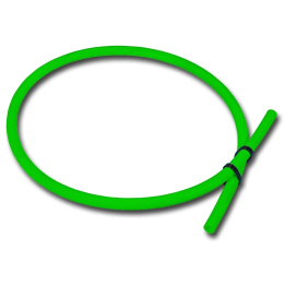 Zielony wężyk 1/4 cala (6,4 mm) do filtrów wody i lodówek USMT TUBE14G