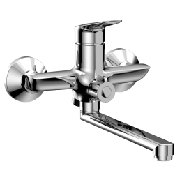 THEMIS bateria wannowa z wylewką 250mm, bez zestawu natryskowego, chrom