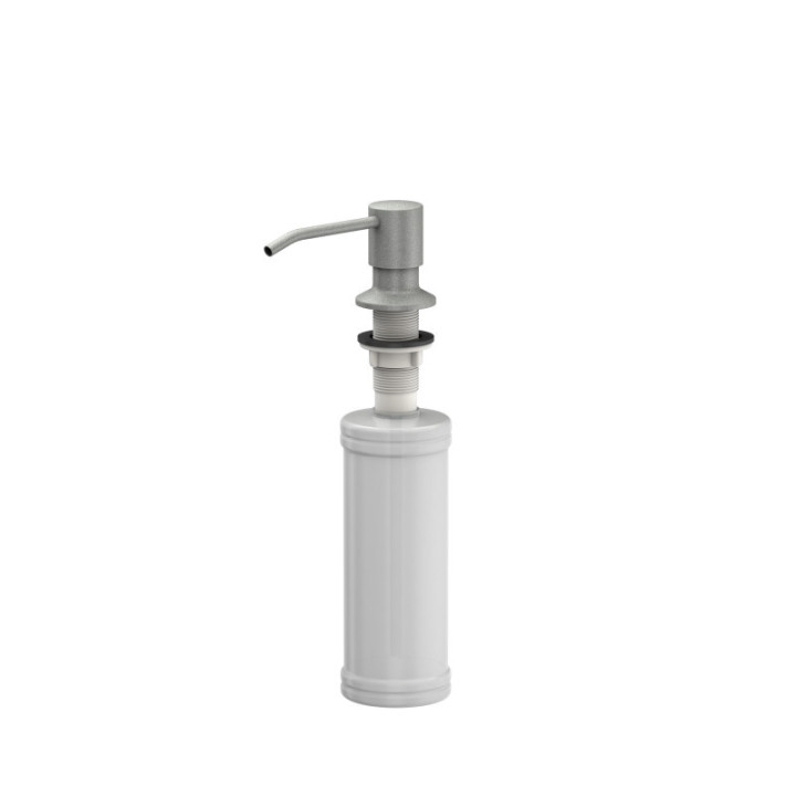 Dozownik płynu KEIRA (320 ml) - silver stone, Quadron