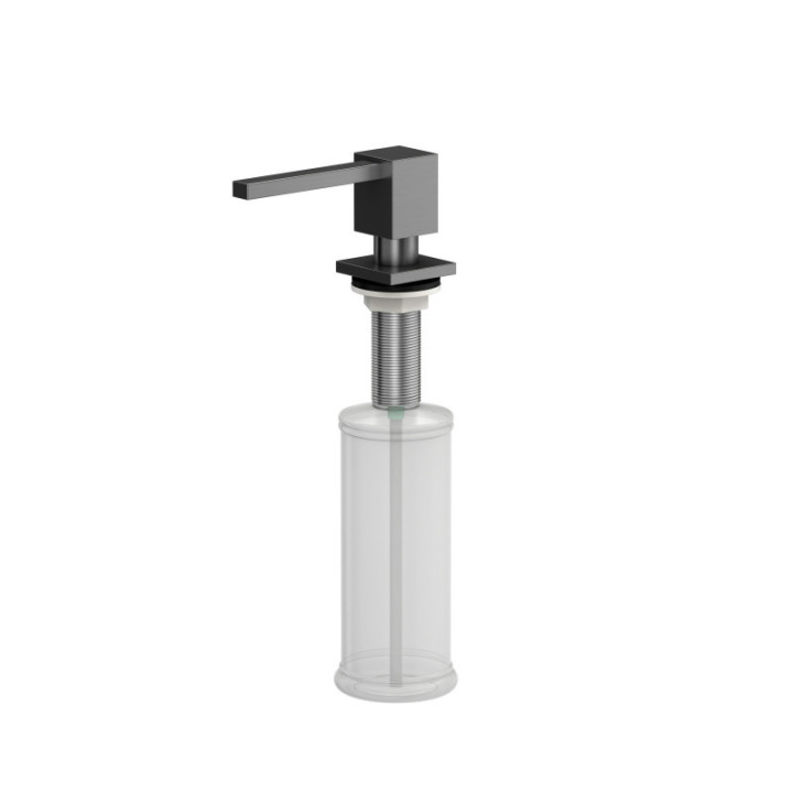 Dozownik płynu EMMA (500 ml) - graphite metal, Quadron