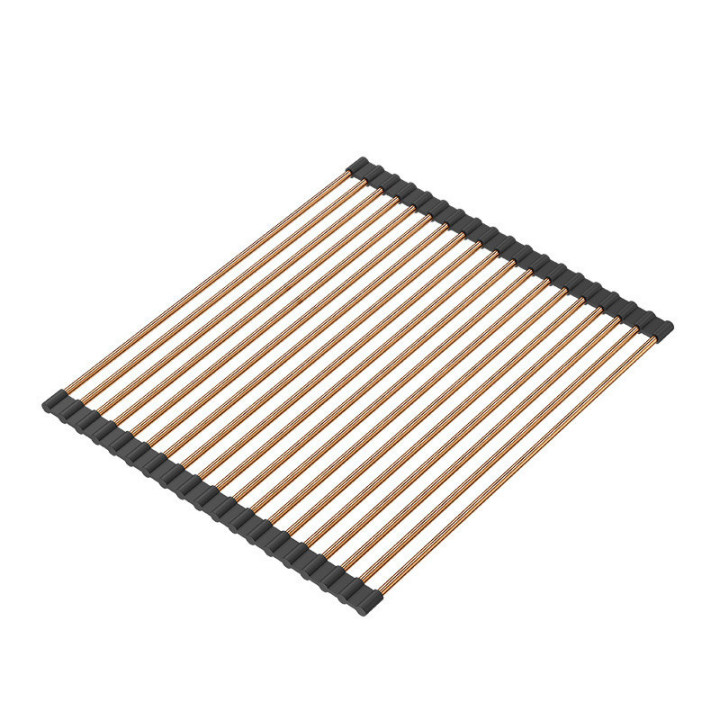 Qmata miedziana nano PVD/czarny silikon 430 x 320 mm, 19 patyczków, Quadron
