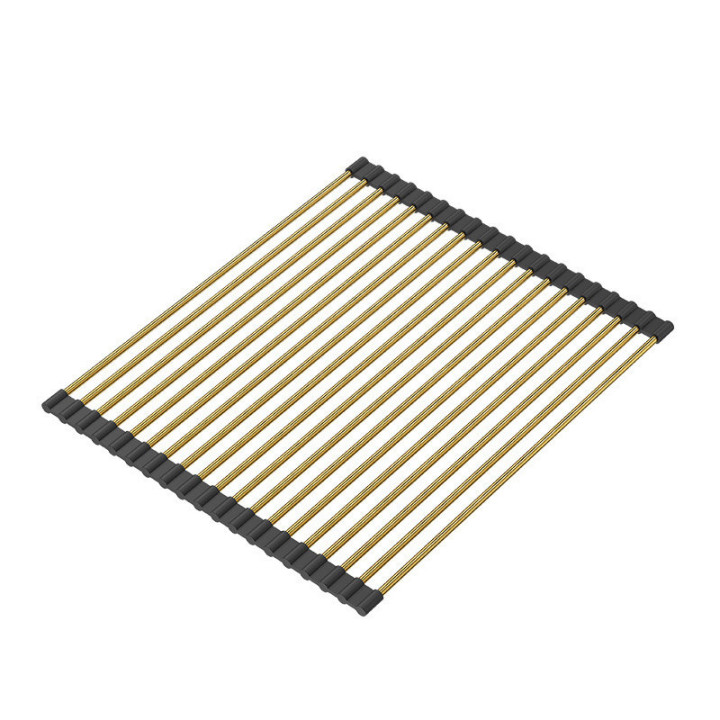 Qmata złota nano PVD/czarny silikon 430 x 320 mm, 19 patyczków, Quadron