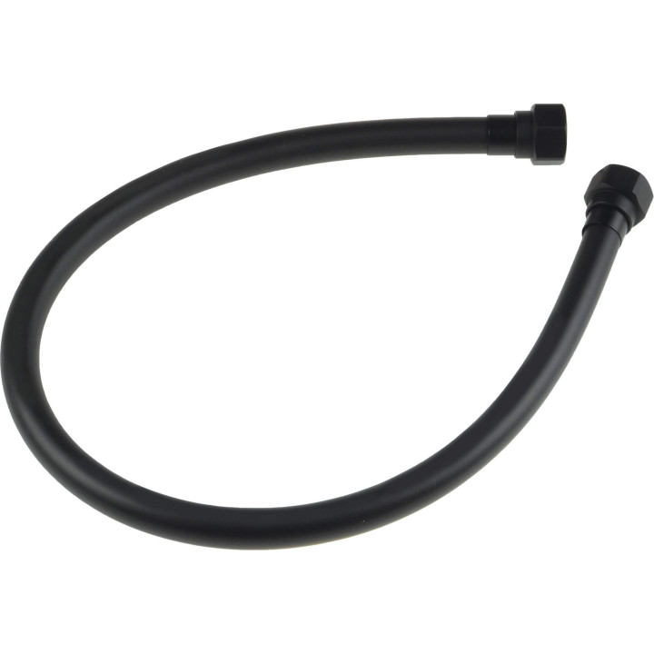 Wąż do deszczowni i zestawów prysznicowych - 60 cm nero ANW N51V