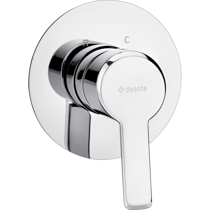 Bateria prysznicowa podtynkowa bez przełącznika natrysku chrom BQA 044L