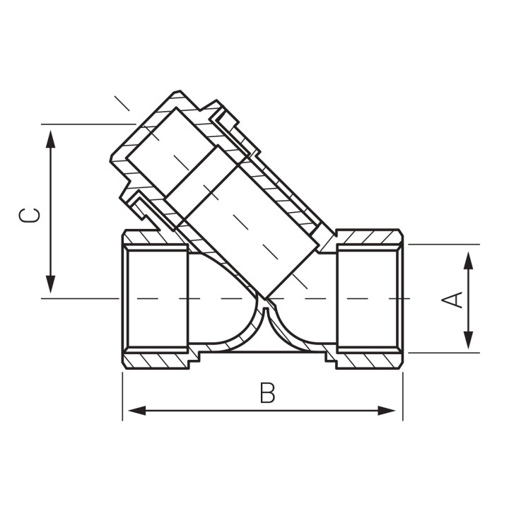 Filtr siatkowy 4"