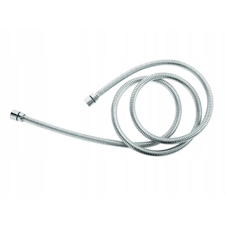 WĄŻ PRYSZNICOWY ROZCIĄGLIWY - 150 CM CHROM NDA 151W