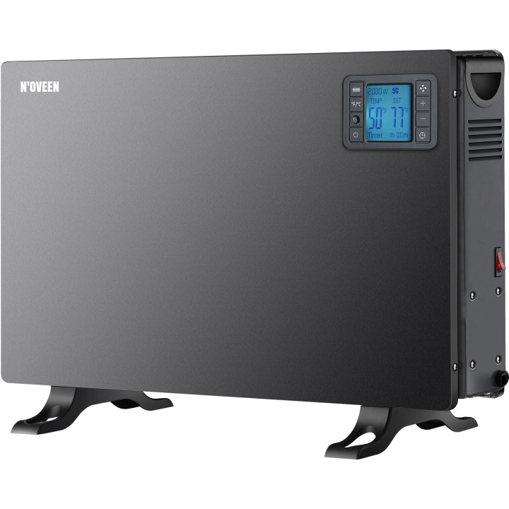 Grzejnik Konwektorowy Noveen CH7100 LCD Smart Black