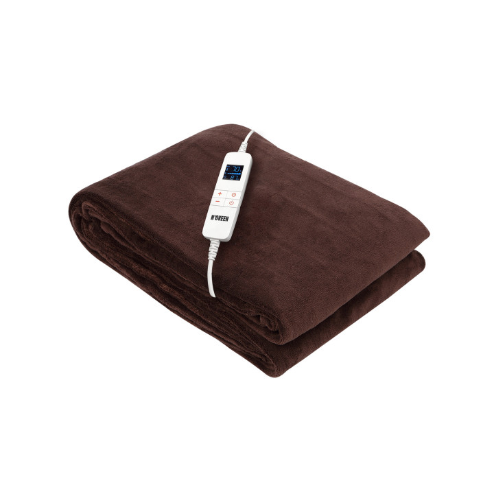 Koc elektryczny Noveen EB655 Brown super miękki 180x130cm