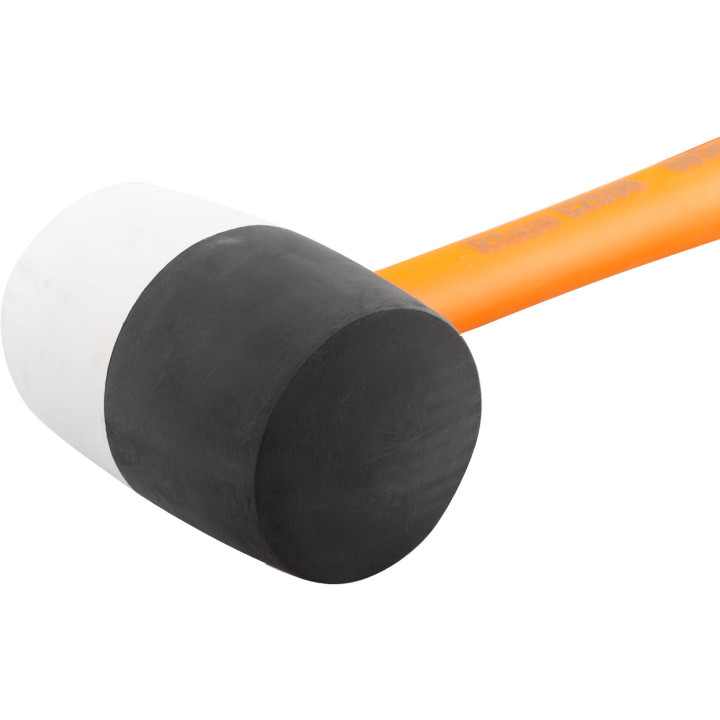 MŁOTEK GUM. 90 FIBERGLASS BIAŁO-CZARNY