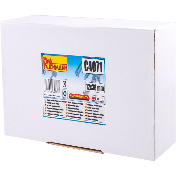 ŚCIĄGACZ DO ŁOŻYSK WEWNĘTRZNY TRZYRAMIENNY 12x38 MM