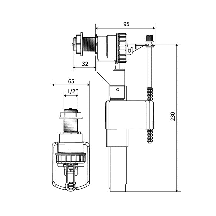 BATERIA KUCHENNA OBROTOWA CHROM JOKO BOJ 060M