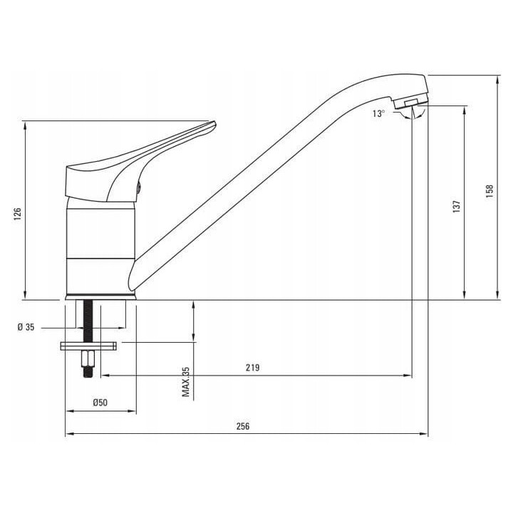 BATERIA KUCHENNA OBROTOWA CHROM JOKO BOJ 060M