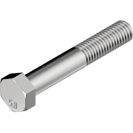 Śruba DIN 931 kl. 5.8 ocynkowana M10×150 mm Stalco