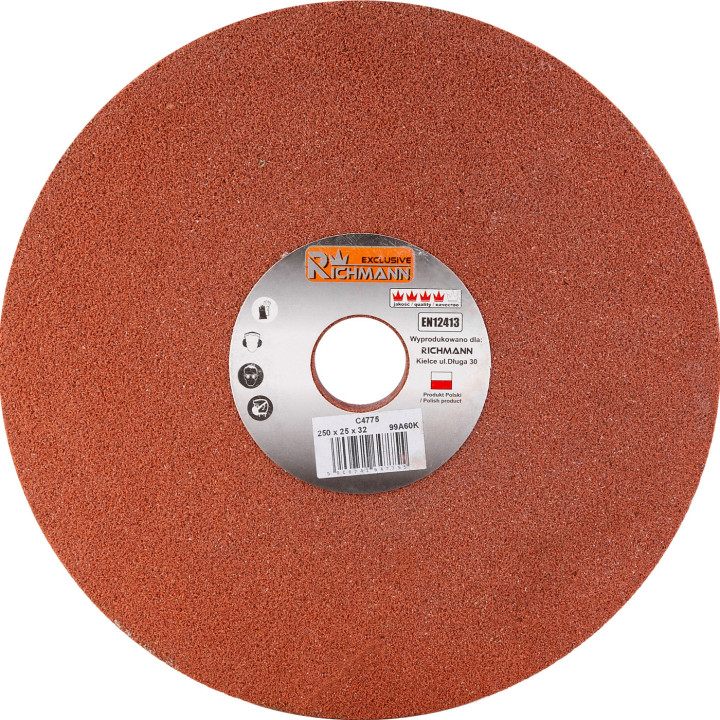 ŚCIERNICA CERAMICZNA 250 x 25 x 32 CZERWONA 99A60K