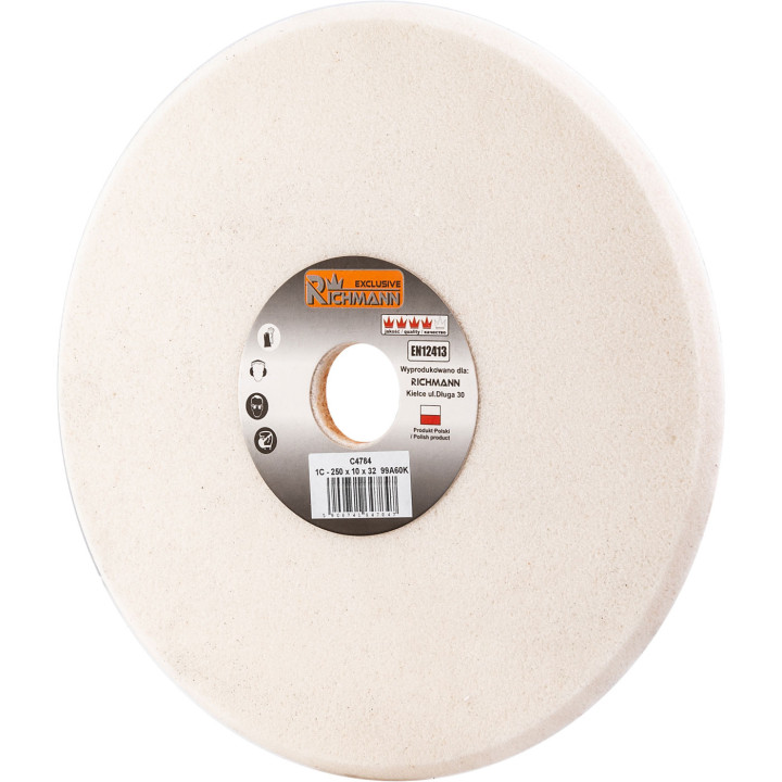 ŚCIERNICA CERAMICZNA DO OSTRZENIA 250x10x32 BIAŁA 99A60K