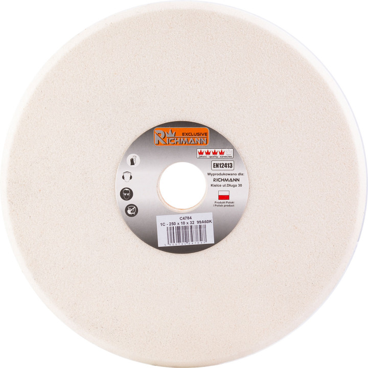 ŚCIERNICA CERAMICZNA DO OSTRZENIA 250x10x32 BIAŁA 99A60K