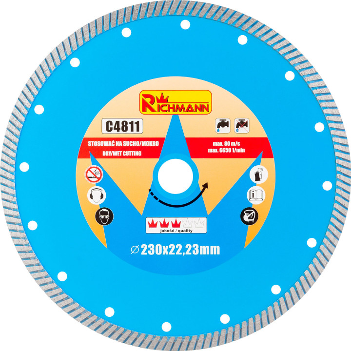TARCZA DIAM. TURBO 230 MM