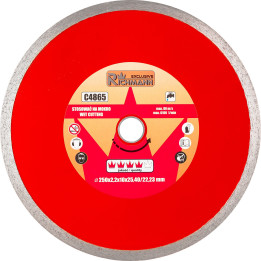 TARCZA DIAM. PEŁNA CIENKA 250x2,2x25,4/22,23 MM