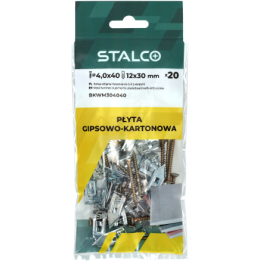 Kotwa wbijana metalowa do g-k 4 × 40 mm Stalco