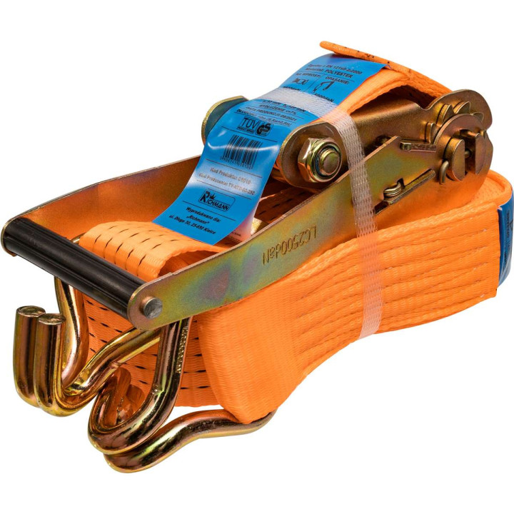 Pas transportowy 5T 10 m z napinaczem 50 mm EN12195-2:2000