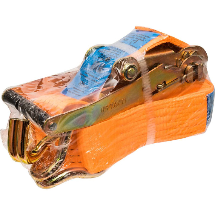 Pas transportowy 5T 10 m z napinaczem 50 mm EN12195-2:2000