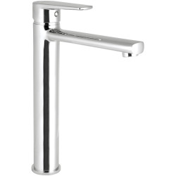 Bateria umywalkowa wysoka stała chrom tubo BUT 020K