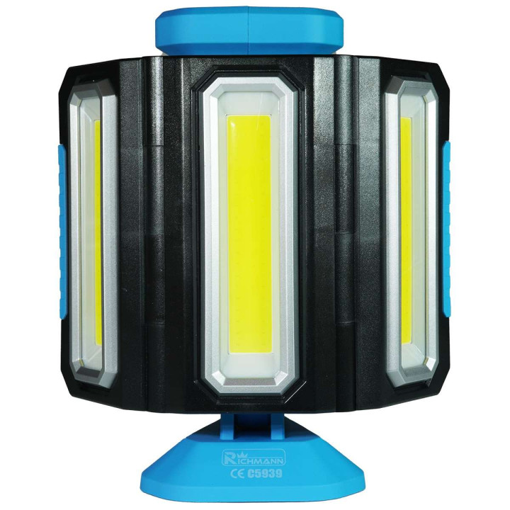 LAMPA HALOGENOWA AKU. 3x7W LED, 1500 LM