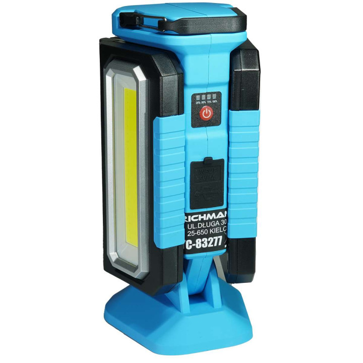 LAMPA HALOGENOWA AKU. 3x7W LED, 1500 LM