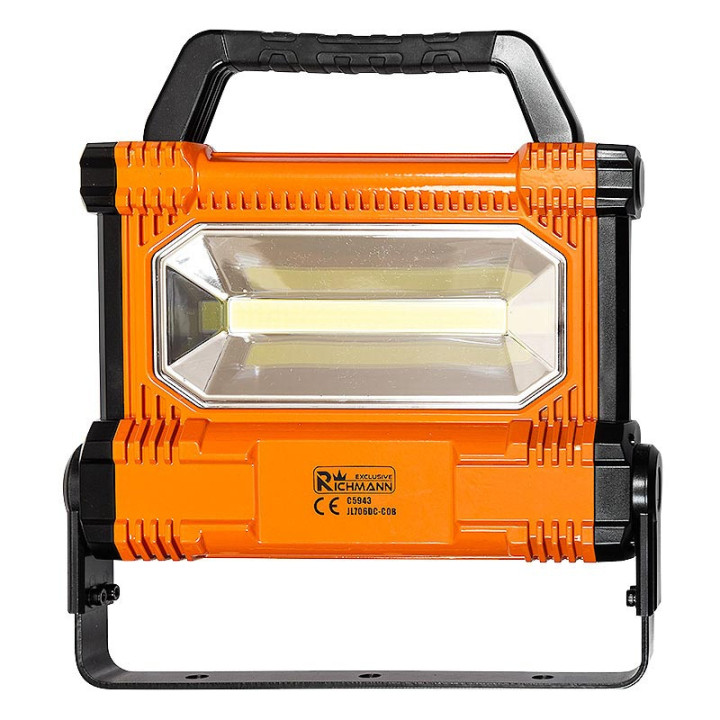 LAMPA HALOGENOWA AKUMULATOROWA COB-LED 30W, 2800 LM